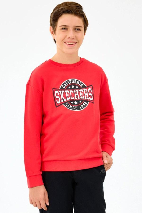 Skechers Crewneck Çocuk Sweatshirt SK2520017-3449 - Image 1