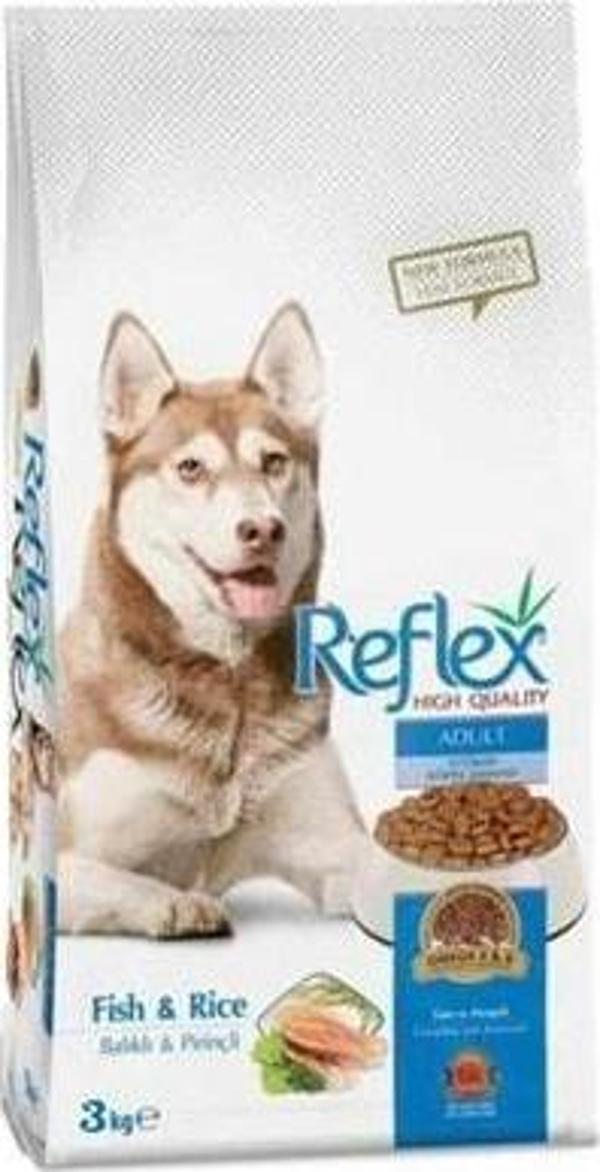 Reflex Somonlu ve Pirinçli Yetişkin Köpek Maması 3kg - Image 1