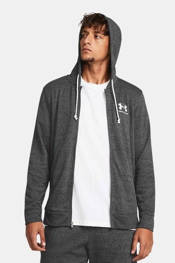 Under Armour UA Rival Terry Lc Fz Erkek Ceket - Image 1