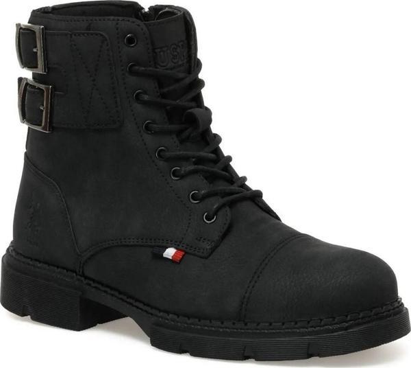 U.S. Polo Assn. PETROS 2PR SİYAH COMFORT CASUAL ERKEK POSTAL BOT - Image 1