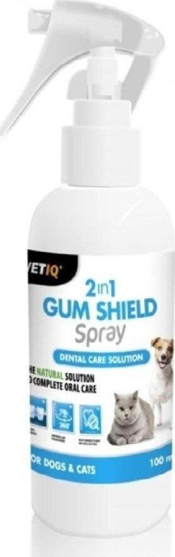 Vetiq 2in1 Gum Shield Kedi Köpek Ağız Ve Diş Bakım Spreyi 100 Ml - Image 1