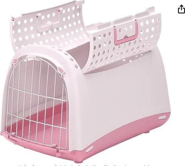 Imac Linus Cabrio Taşıma Çantası 50x32x35cm Pembe - Image 1