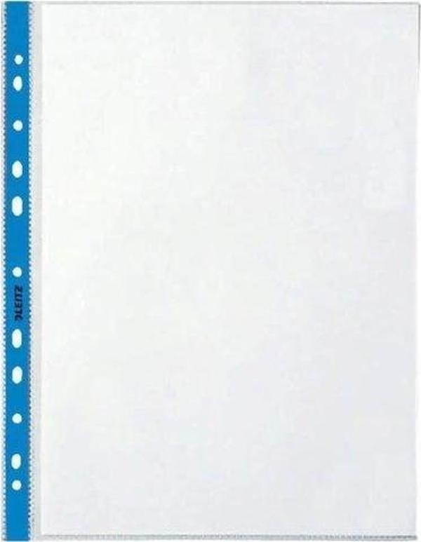 Leitz 4700 A4 Delikli Kristal 100'lü Şeffaf Poşet Dosya - Image 1