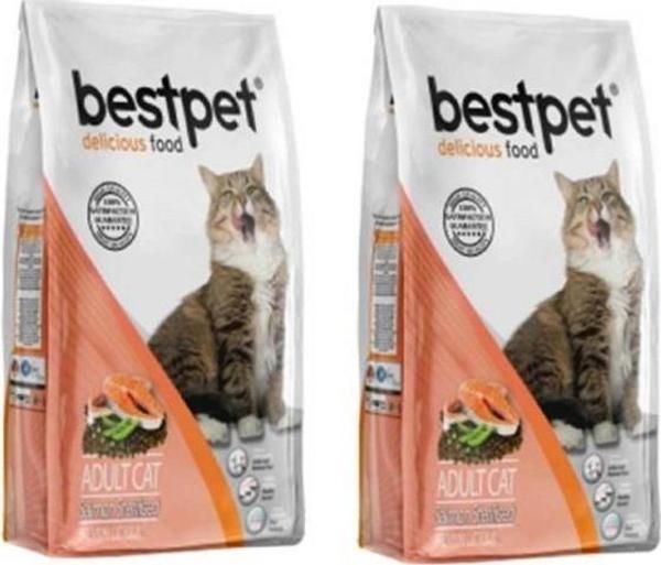 Bestpet Kisirlastirilmis Kedi Mamasi 1 Kg 2 Adet - Image 1