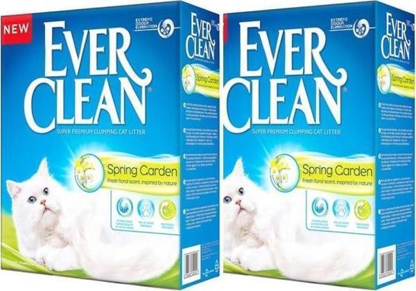 Ever Clean Çiçek Kokulu Top.Kedi kumu 6 lt 2 Adet - Image 1