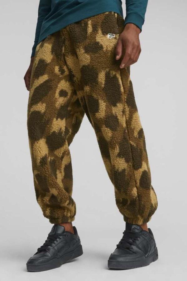 Puma Downtown Aop Sherpa Erkek Pantolon 62224101 - Image 1