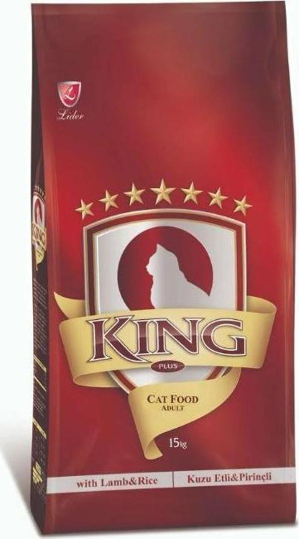King Kuzulu Ve Pirinçli Yetişkin Kedi Maması 15 Kg - Image 1