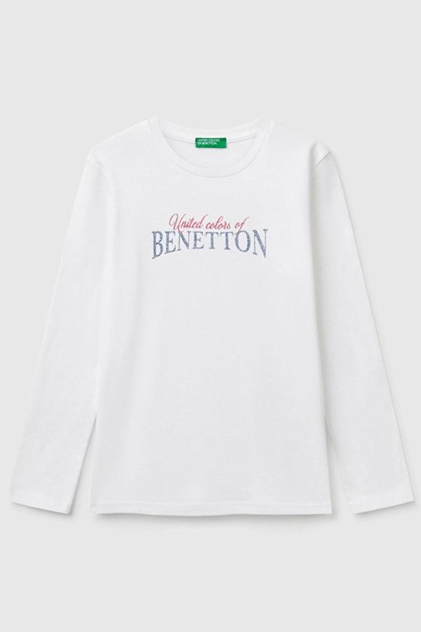 Benetton Kız Çocuk Tişört - Image 1