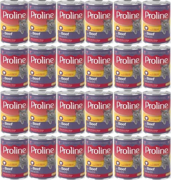 Proline Dana Etli Yetişkin Kedi Konservesi 400 Gr*24 Adet - Image 1