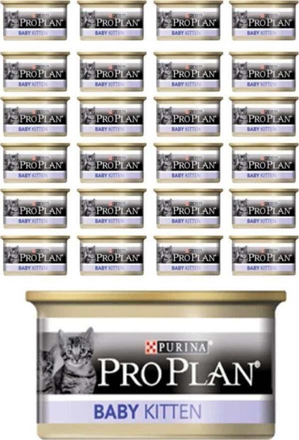 Pro Plan Tavuklu Yeni Doğan Yavru Kedi Kons. 85gr* 24 adet - Image 1