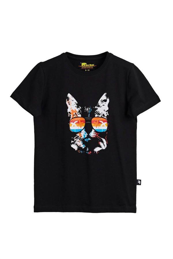 Bad Bear Manx Çocuk Tişört - Image 1