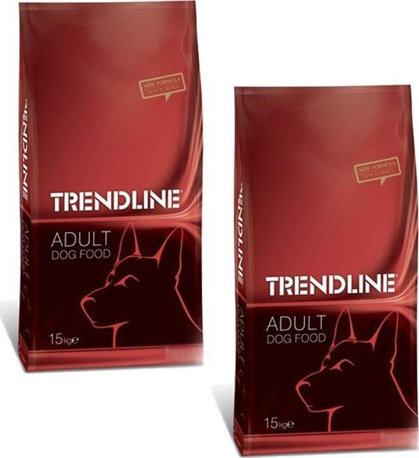 Trendline Kuzu Etli Yetişkin Kuru Köpek Maması 15 Kg 2 Adet - Image 1