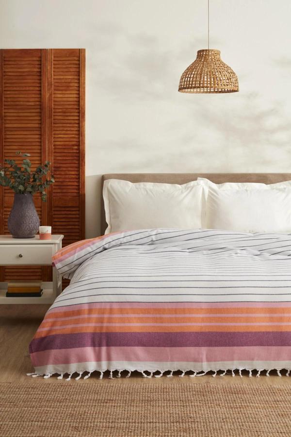 Luis Çift Kişilik Peştemal Pike Turuncu - Image 1