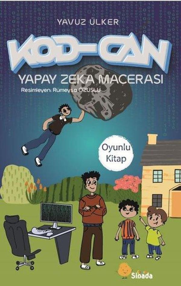 Kod-Can Yapay Zeka Macerası - Oyunlu Kitap - Sinada Çocuk - Image 1