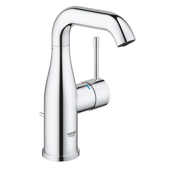 Grohe Essence New Lavabo Bataryası, Sifon Kumandalı Krom, 24173001 - Image 1