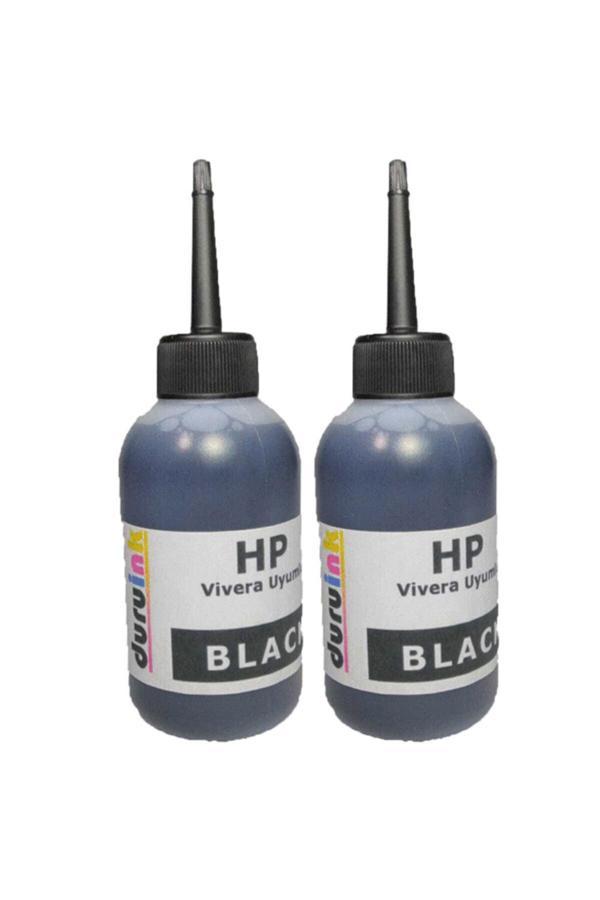 Duruink Hp 3730 3732 3733 (304) Siyah Kartuş Mürekkep Dolum Seti 2X100Ml Yazıcı Uyumlu Non-Oem Renk - Image 1