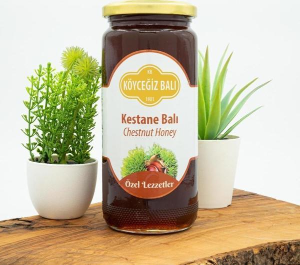 Köyceğiz Balı Kestane Balı 660 G Cam Kavanoz - Image 1