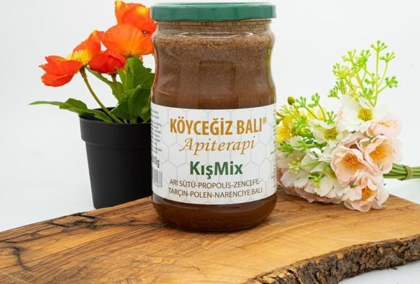Köyceğiz Balı KışMix 800 G Cam Kavanoz - Image 1