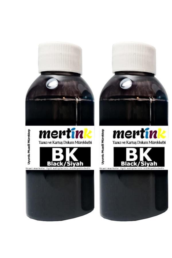 Mertink Canon Ts3150 Ts3151 (Pg 545 Cl 546) Uyumlu  Kartuş Dolum Seti 2X100Ml Siyah Mürekkep - Image 1