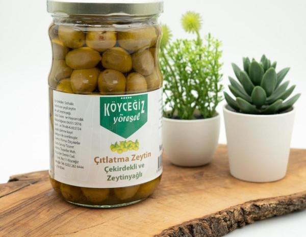 Kb Köyceğiz Yöresel Ekincik Çıtlatma Zeytin 600 gr - Image 1