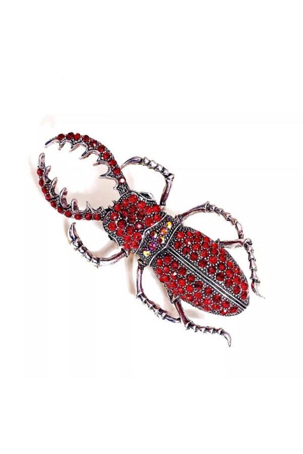 Kırmızı Böcek Broş - Image 1