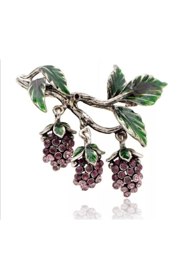 Üzüm Salkımı Broş - Image 1