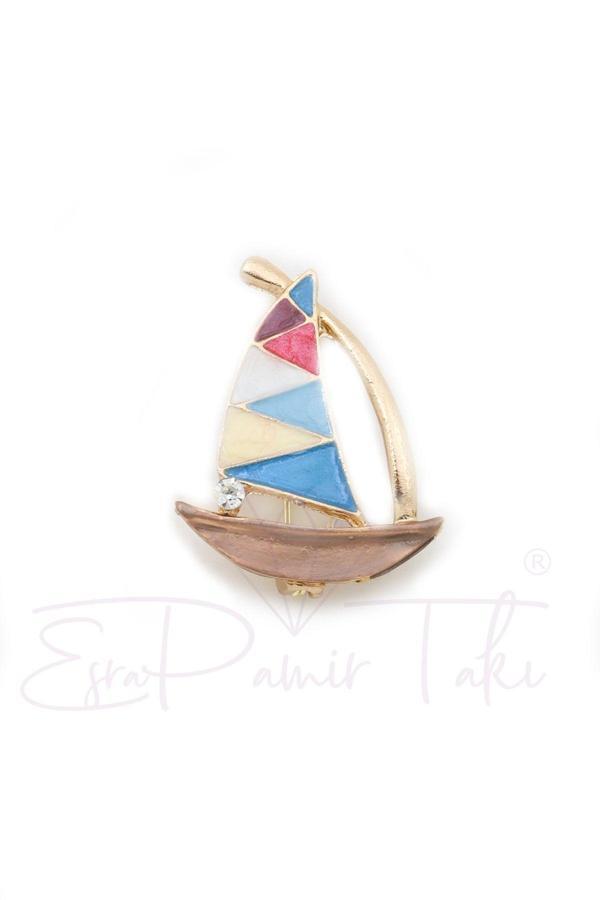 Yelkenli Broş - Image 1