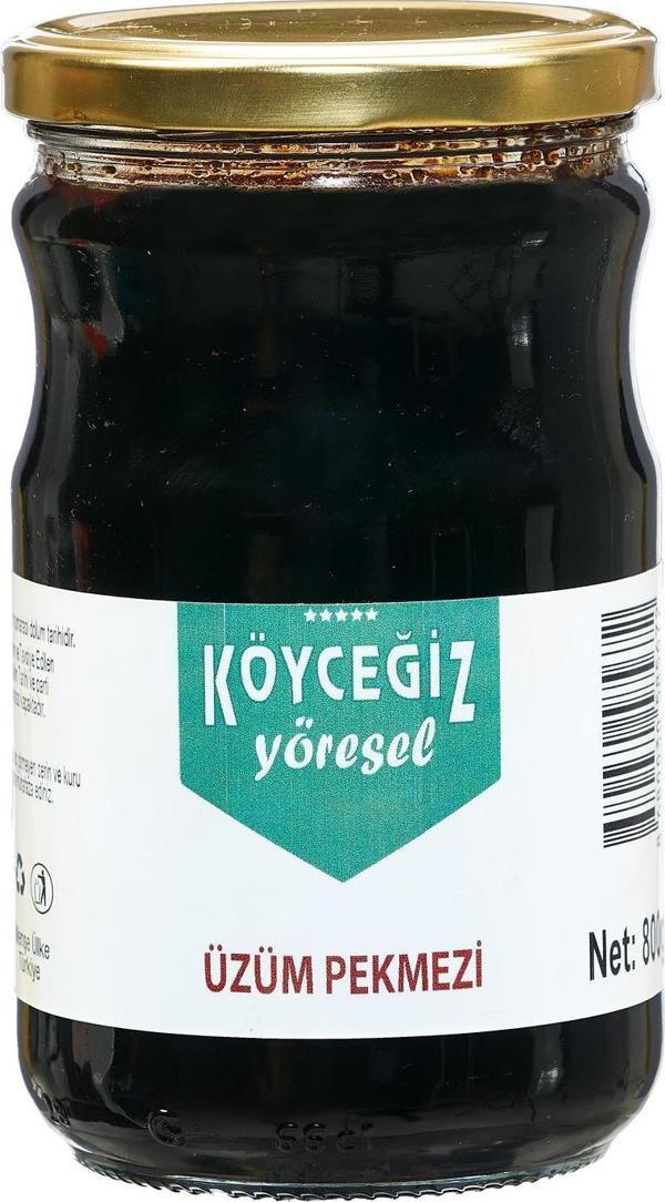 Kb Köyceğiz Yöresel Üzüm Pekmezi 800 G Cam Kavanoz - Image 1