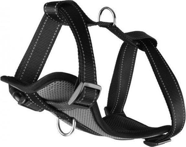 Flamingo Milou Köpek Göğüs Tasması 50-65cm (L) Gri - Image 1