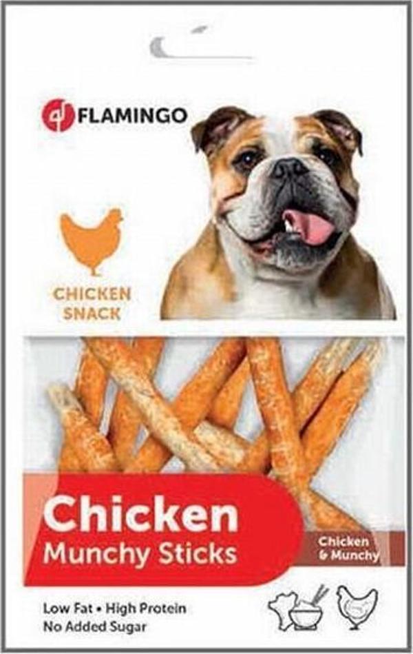 Flamingo Chicken Tavuk Eti Sargılı Munchy Köpek Ödülü 85 Gr - Image 1