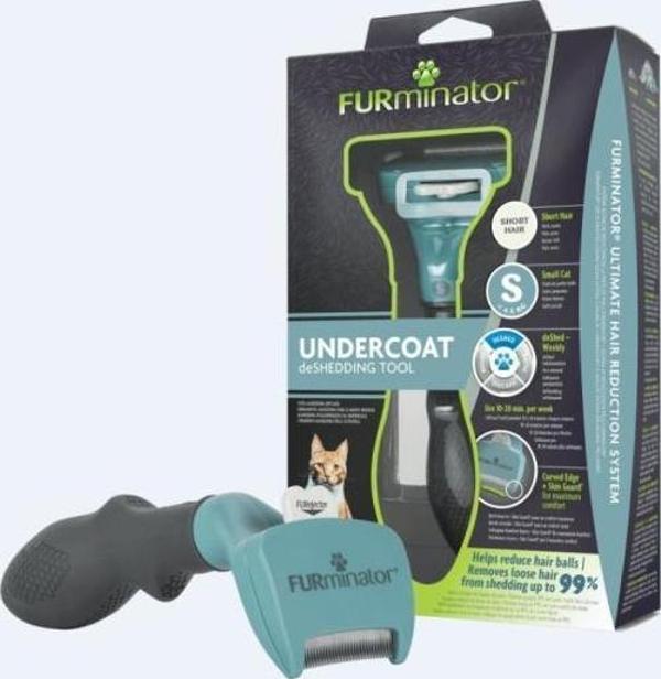 Furminator Kısa Tüylü Kedi Tarağı S T691738 - Image 1