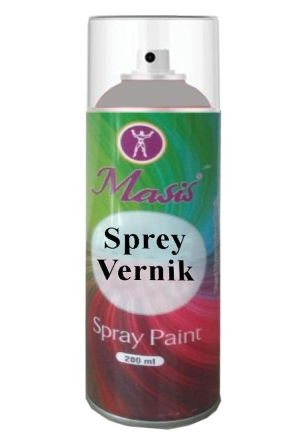 Vernik Sprey 200 ml 1 Adet Akrilik Vernik Kalıcı Şeffaf Koruma İç ve Dış Mekan Çizilmeye Karşı Dayanıklı Kalıcı - Image 1