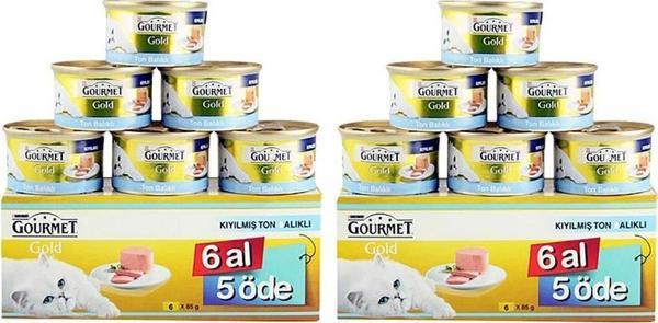 Gourmet Ton Balıklı Kedi Yaş Mama 85 Gr 12 Al 10 Öde - Image 1