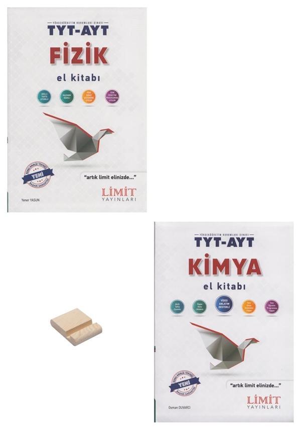 Limit TYT AYT Fizik ve Kimya El Kitabı + Telefon Standı - Limit Yayınları - Image 1