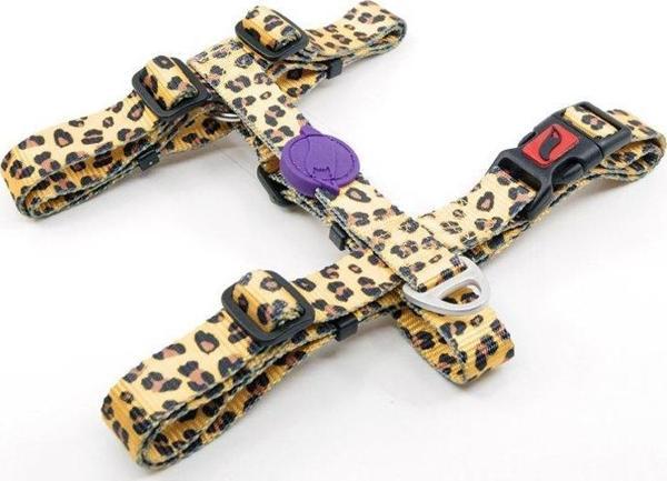 Tailpetz Leopard H-tipi Köpek Göğüs Tasması Large - Image 1