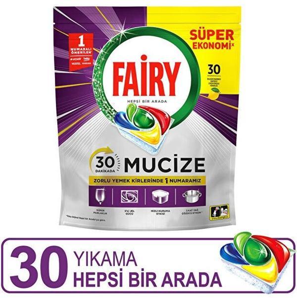 Fairy Mucize Bulaşık Makinesi Deterjanı Kapsülü 30 Yıkama - Image 1