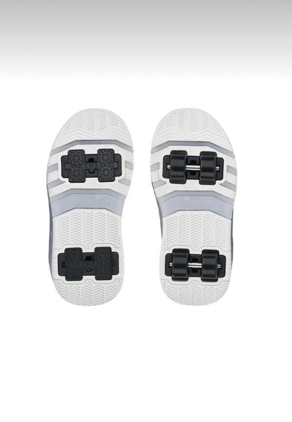 Majhi Rocky Patenli Çocuk Ortopedik Işıklı Tekerlekli Patenli Spor Kaykay 4 Tekerli Ayakkabı - Image 1