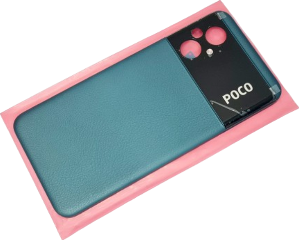 Poco m5 Kasa Arka Pil Batarya Kapağı (Yan Tuşlar) Yeşil - Image 1