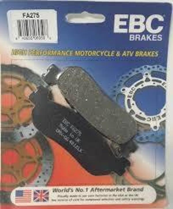 1999-2002 Yamaha Yzf R6 Arka Fren Balatası Ebc Fa275 Bala - Image 1