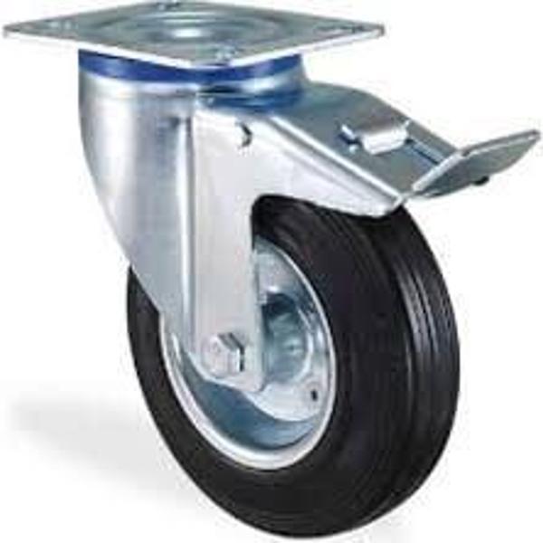 Emes EM01 SPR 80F Döner Tablalı Frenli Teker 80 mm 60 Kg - Image 1