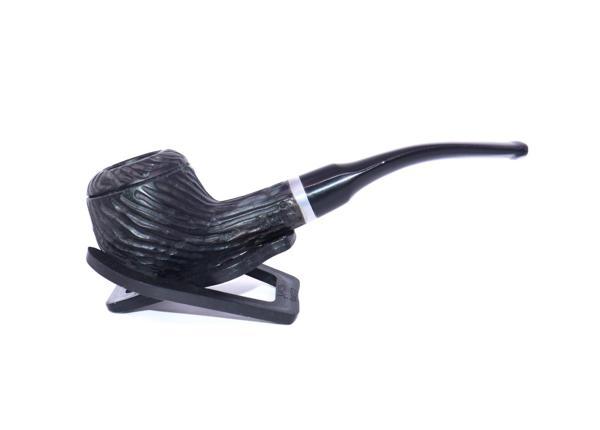 Pipsan Pipo Gravür İşlemeli Half Bent - Siyah - Image 1