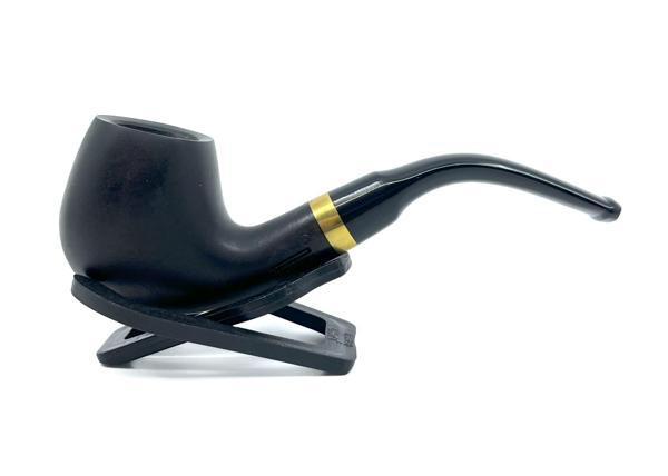 Pipsan Bent Apple 9 mm Filtreli Pipo - Siyah 2400 - Image 1