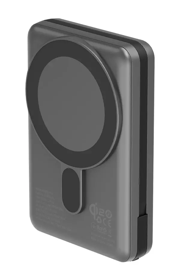 MagPac Pro Plus 10.000 mAh  20W Type-C 20W Type-C Kablo ve 15W Kablosuz Şarj Hızlı Şarj Magsafe Powerbank - Image 1