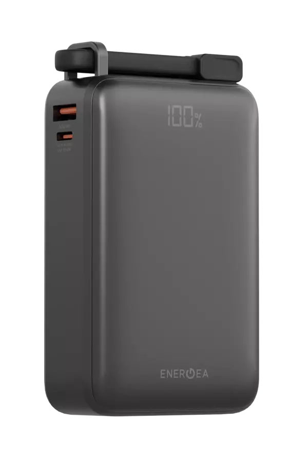 ComPac Ultra67 20.000 mAh 2 Adet 67W Type-C ve 18W USB Ekstra 100W Kablolu Hızlı Şarj Powerbank - Image 1