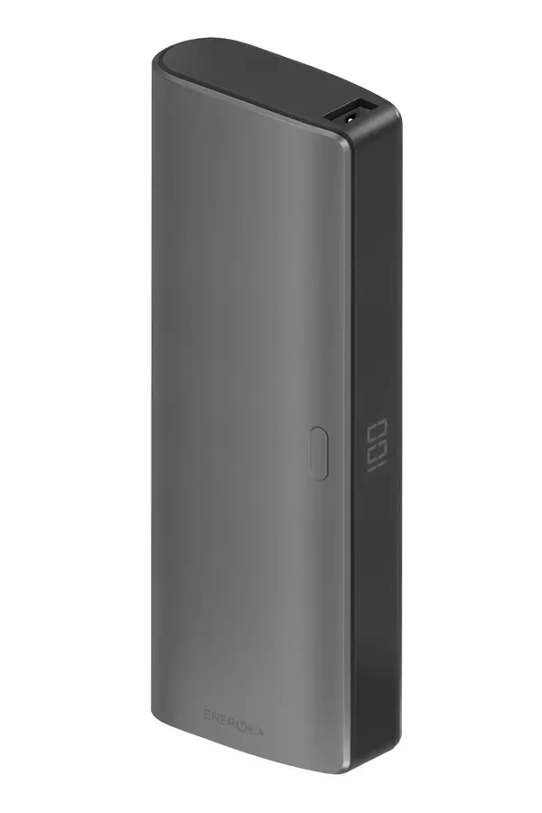 ComPac Ultra 35 20.000 mAh Dijital Göstergeli 35W Type-C  22.5W USB PD Hızlı Şarj Powerbank - Koyu Gri - Image 1