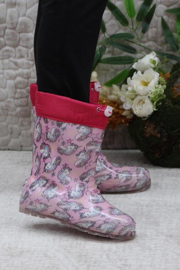 Mehmet Mete 7057 İçi Peluşlu Su Geçirmez Çocuk Kar Yağmur Çizmesi - Image 1