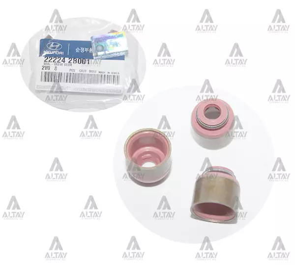 SUPAP LASTİĞİ I-30 2012-2016 / BLUE 2011 / 9-35 / RIO / CEED BENZİNLİ 1.6 EGZOZ 22224 2B001 (8 ADET) - Image 1