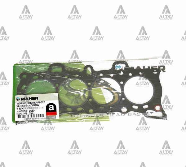 SİLİNDİR KAPAK CONTASI CIVIC 1988-1995 / D14A1 / D15B 165 GRAFİTLİ 12251 PM5 S02 - Image 1