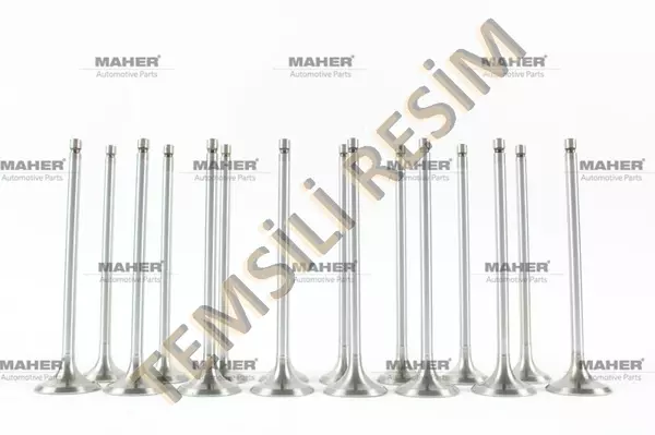 SUPAP TAKIM D-MAX 165 (IN-8 ÖLÇÜ:33X7X107.6 / EX-8 ÖLÇÜ:30X7X107.5) 8 97309 675 1 8 97309 677 1 - Image 1