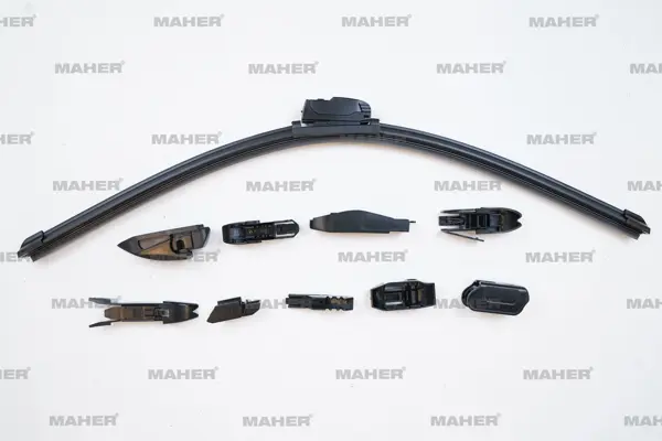 SİLECEK SÜPÜRGESİ TEK TİP ÜNİVERSAL 10 APARATLI 22 MUZ (550MM) 29974 - Image 1